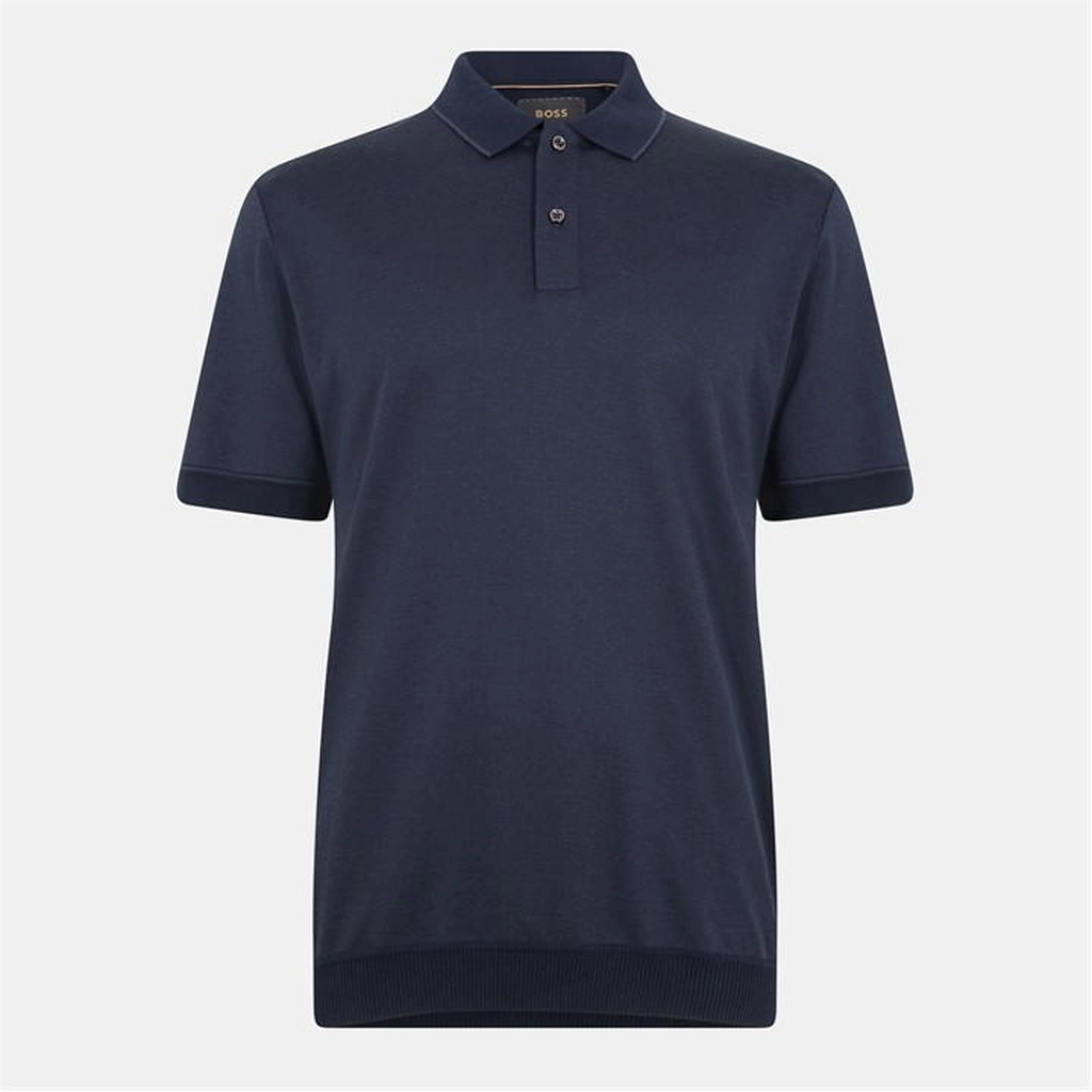 Hugo Boss L-Perry 94 10262894 01 Polo Shirt Mens - Blue